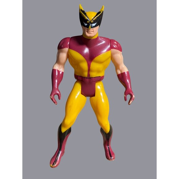 Vintage 1984 Marvel Wolverine Action Figure - Yellow & Red Suit - Collectible To - Picture 4 of 12